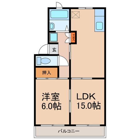 コーポ春日の物件間取画像